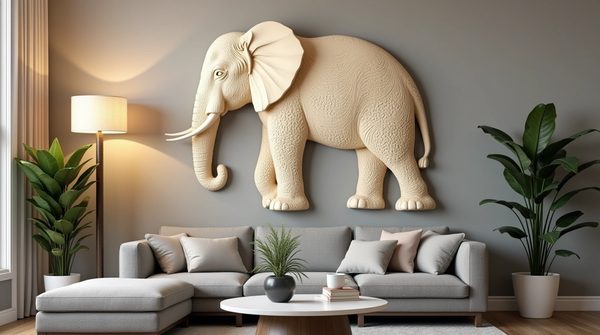 Des idées originales de décorations éléphant pour votre intérieur