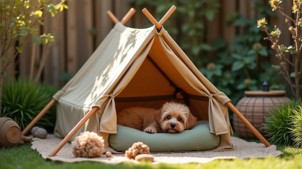 Offrez un espace confortable avec un tipi pour chien
